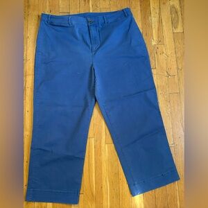Old Navy Women's Navy Cropped Pants
